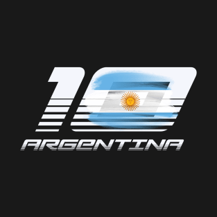 Messi 10 Argentina T-Shirt