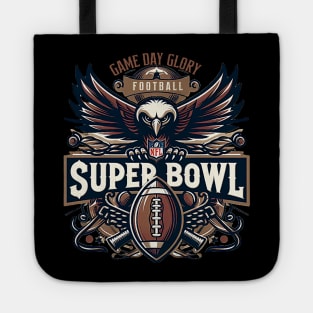 superbowl game day glory football Tote