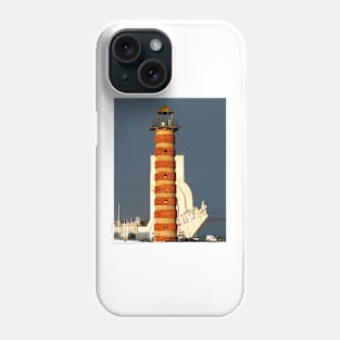 farol. descobrimentos. lighthouse Phone Case