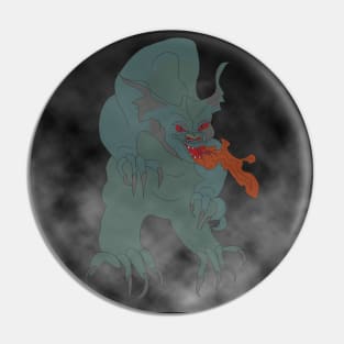 Dragon in the Fog Pin