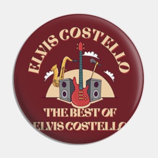 Elvis costello T shirt Pin