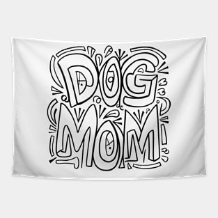 Dog mom Tapestry