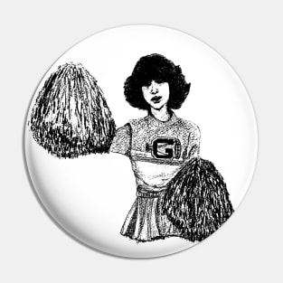 "Awkward Cheerleader" Pin