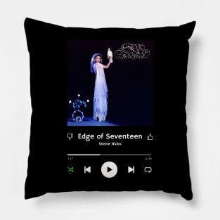 Stereo Music Player - Edge of Seventeen Pillow