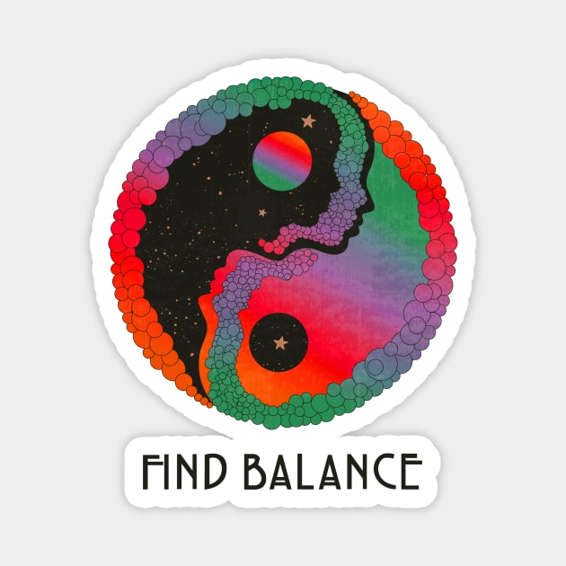 Find balance Magnet by Inktally