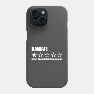 Hawaii One Star Review Phone Case