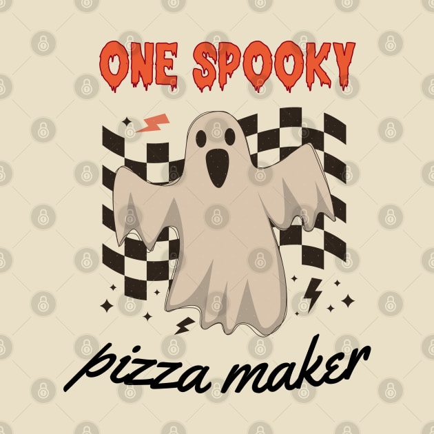 Pizza Maker - Spooky Halloween Design by best-vibes-only
