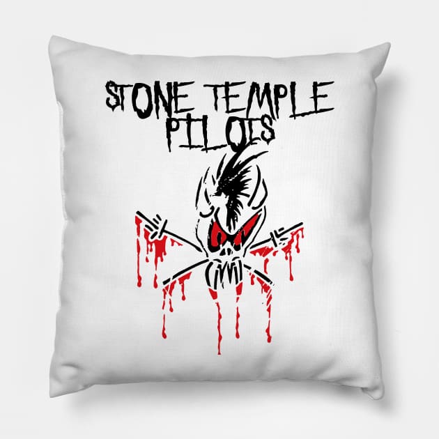 stp headbang Pillow by potato cast