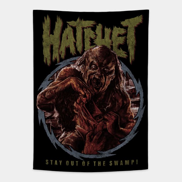 Hatchet, victor crowley, horror, slasher Tapestry by StayTruePonyboy