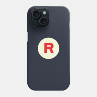 Vintage R Monogram Phone Case