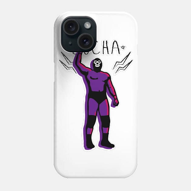 LUCHADOR#27 Phone Case by RK58