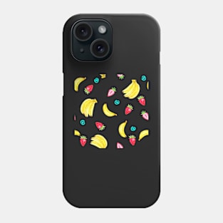 Strawberries and Bananas Phone Case