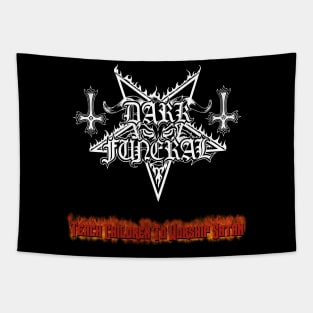 Dark Funeral Teach Children To Worship Satan Album Cover Tapestry