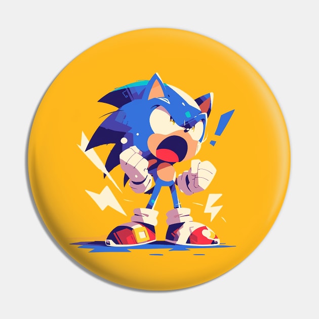 sonic Pin by retinac 