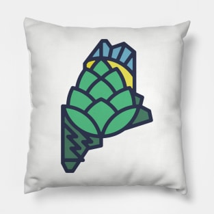 Maine Scenic Hops Pillow