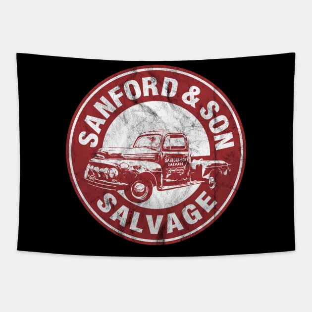 Sanford And Son Salvage Tapestry by AlexMooreShop