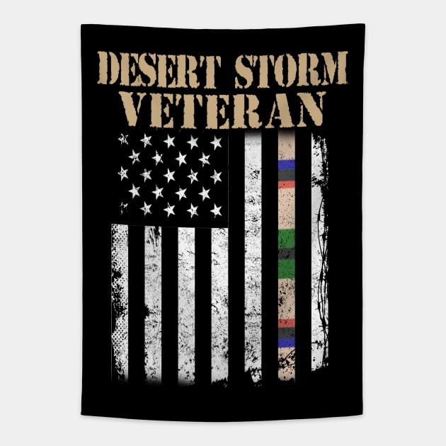 Desert Storm Veteran Tapestry by Otis Patrick