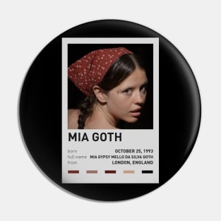 Mia Goth Pin