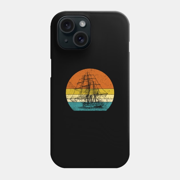Vintage retro ship Phone Case by Inyourdesigns