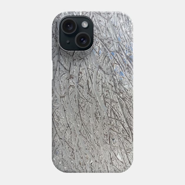 Icy Branches Phone Case by Humerushumor