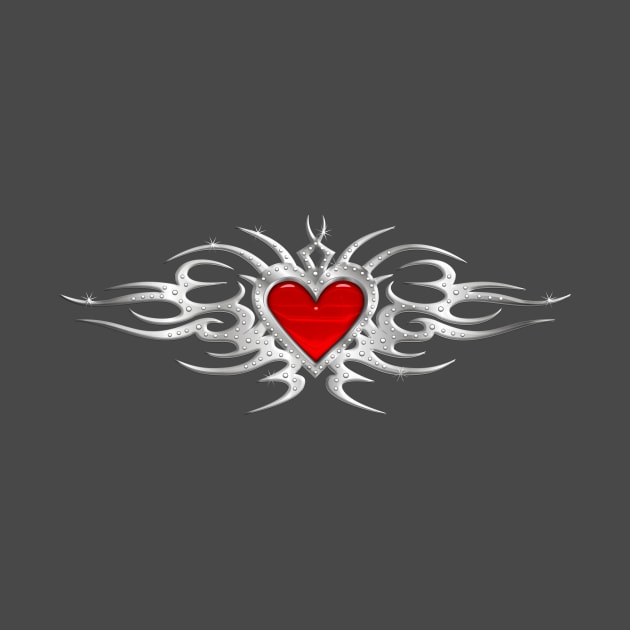 Steel Heart- Name Added: themadartist@live.com by the Mad Artist