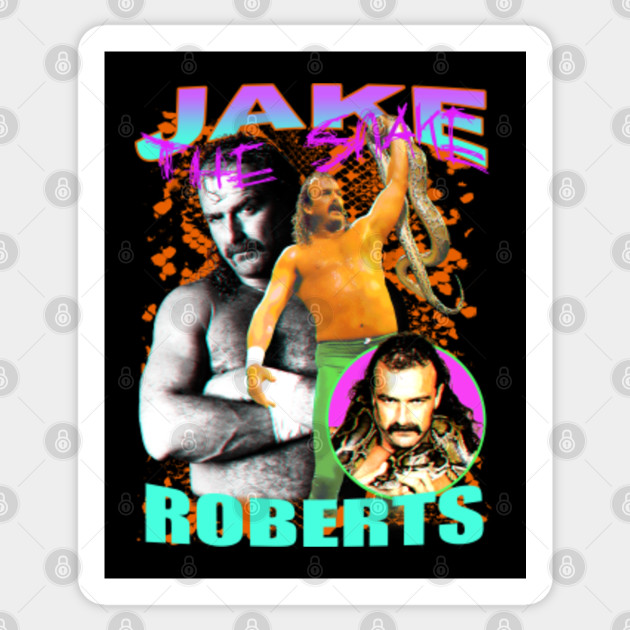 Jake The Snake Bootleg - Pro Wrestling - Sticker