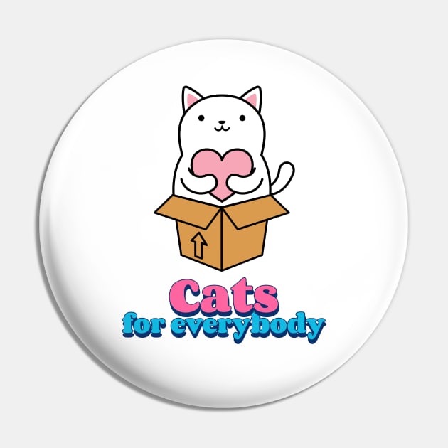 Cats For Everybody Pin by MONMON-75