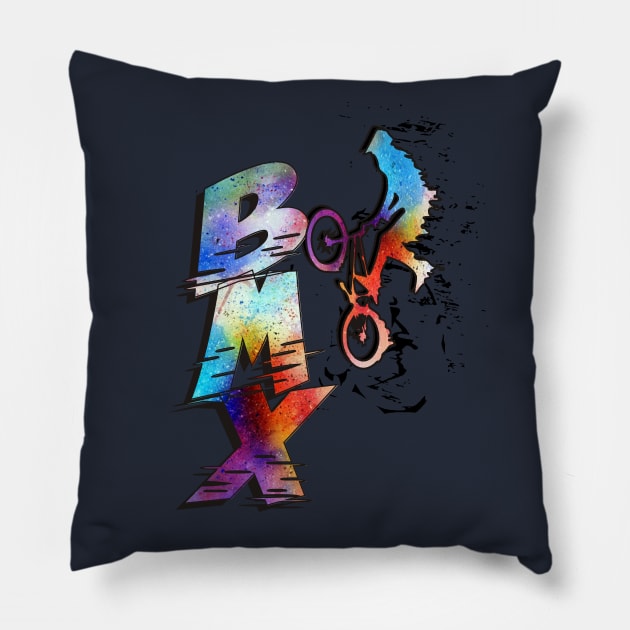 BMX RETRO Pillow by vintagejoa