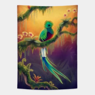 Resplendent Quetzal Tapestry