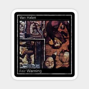 Album Van Halen - Fair Warning Magnet