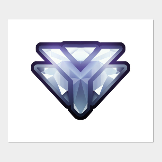 Overwatch Diamond Rank Overwatch Posters And Art Prints Teepublic