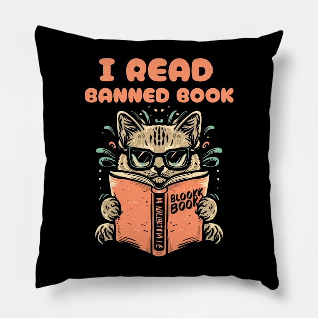 I read banned books Pillow by Aldrvnd