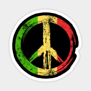 Reggae Peace Magnet