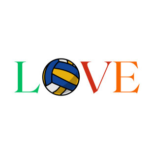 Love Volley Ball T-Shirt