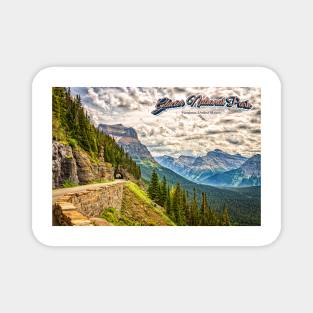 Glacier National Park Magnet