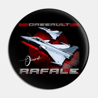 Dassault Rafale French Fighterjet Aircraft Pin