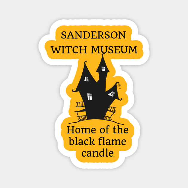 sanderson witch museum Magnet by Laddawanshop