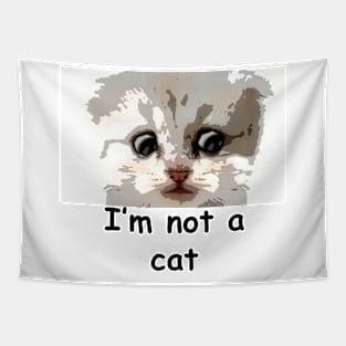 I'm Not A Cat | Laywer Judge Video Call Tapestry