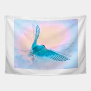 Ethereal Arctic Tern Tapestry