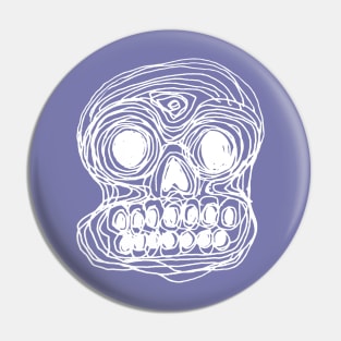 Crazy Face Pin