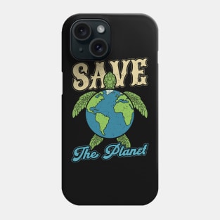 Earth Day Turtle Environment Save the Planet Phone Case