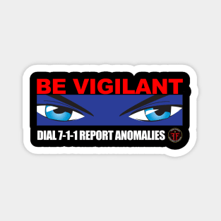 Fringe Division Be Vigilant Magnet