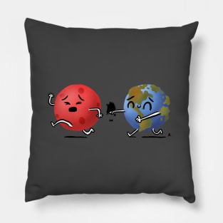 Run, Mars, run Pillow