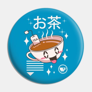 Kawaii Tea Pin