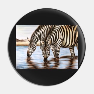 Zebras Pin