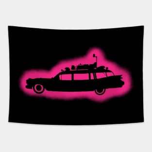 Ghostbusters Medi-Corps “Psychomagnetheric Ecto-1” Stencil Tee Tapestry