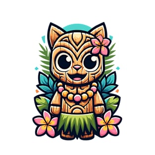 Tiki Cat T-Shirt