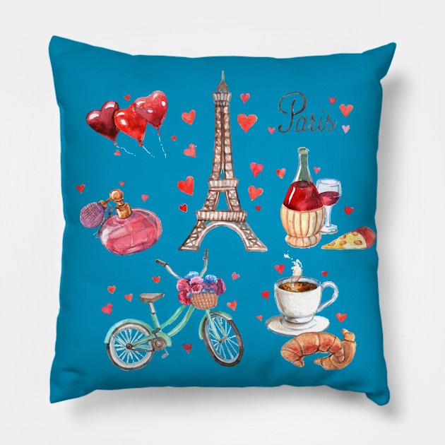 Paris Pillow by Mako Design 