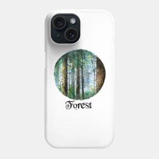 Pine Forest Art Phone Case