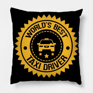 Taxi Driver Pillow